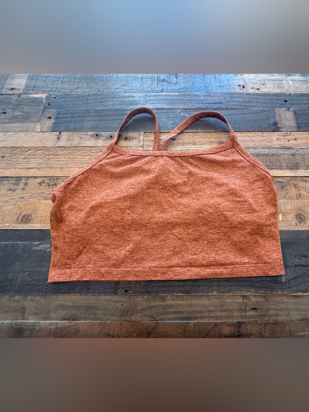 Aerie Rust Orange Women's Sports Bra